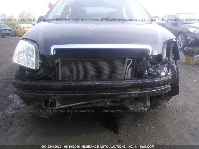 KL1TD56E99B365738 - 2009 CHEVROLET AVEO LS/LT 黑色 照片 6