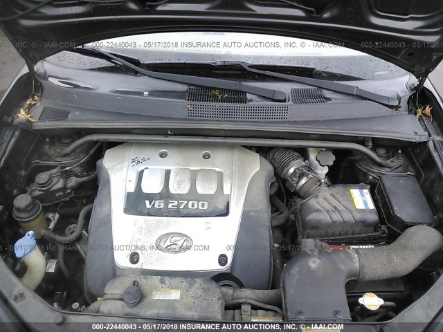 KM8JN72D06U361241 - 2006 HYUNDAI TUCSON GLS/LIMITED 黑色 照片 10
