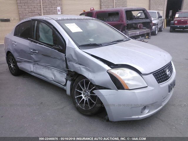 3N1AB61E58L610599 - 2008 NISSAN SENTRA 2.0/2.0S/2.0SL SILVER photo 1