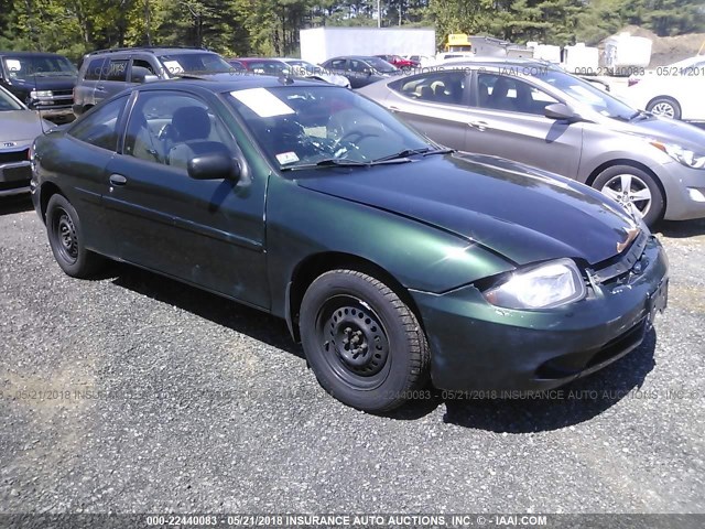 1G1JF12F537218434 - 2003 CHEVROLET CAVALIER LS GREEN photo 1