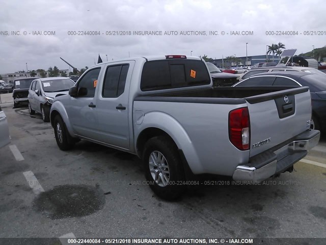 1N6DD0ER6JN706291 - 2018 NISSAN FRONTIER S/SV/SL/PRO-4X SILVER photo 3