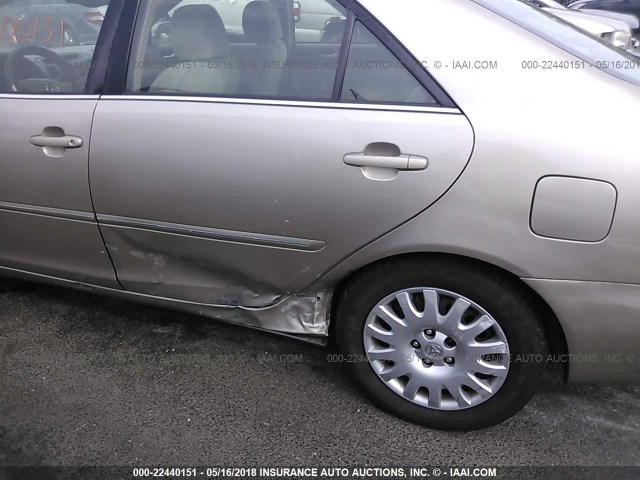 4T1BE30K63U683568 - 2003 TOYOTA CAMRY LE/XLE/SE ბეჟი ფოტო 6