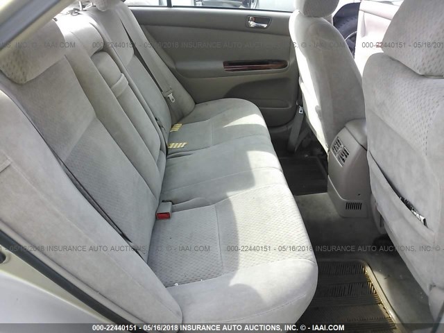 4T1BE30K63U683568 - 2003 TOYOTA CAMRY LE/XLE/SE ბეჟი ფოტო 8