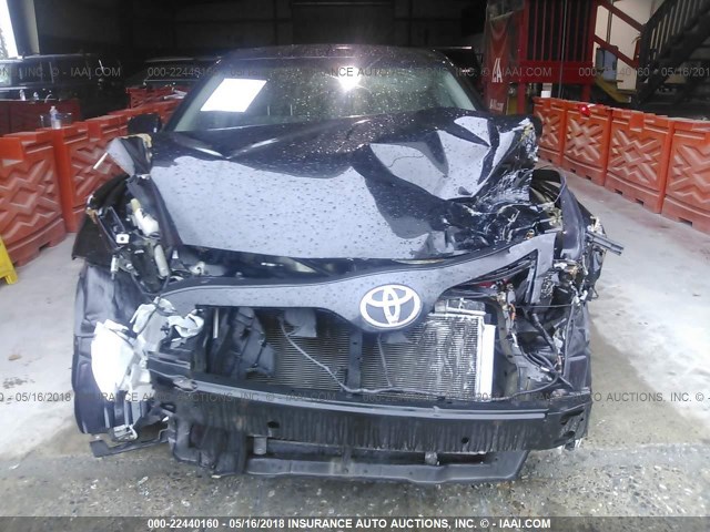 4T1BF3EK2BU606832 - 2011 TOYOTA CAMRY SE/LE/XLE BLACK photo 6