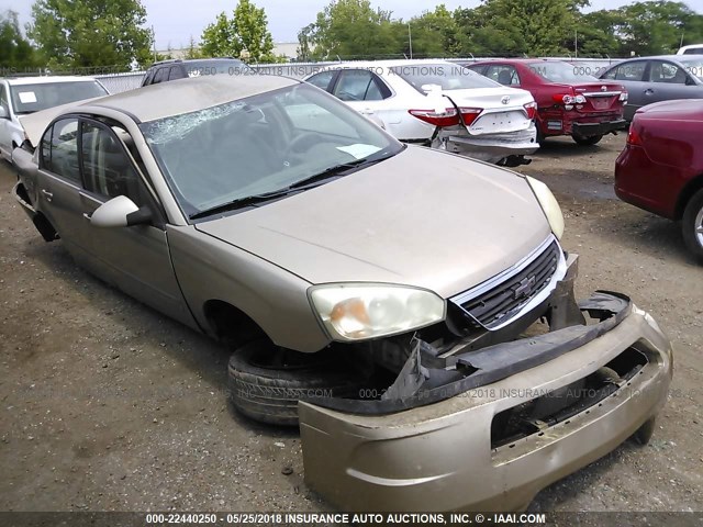 1G1ZT51F66F175351 - 2006 CHEVROLET MALIBU LT TAN photo 1