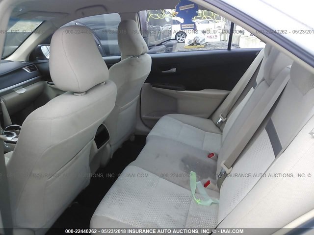 4T4BF1FK1ER399802 - 2014 TOYOTA CAMRY L/SE/LE/XLE 白色 照片 8