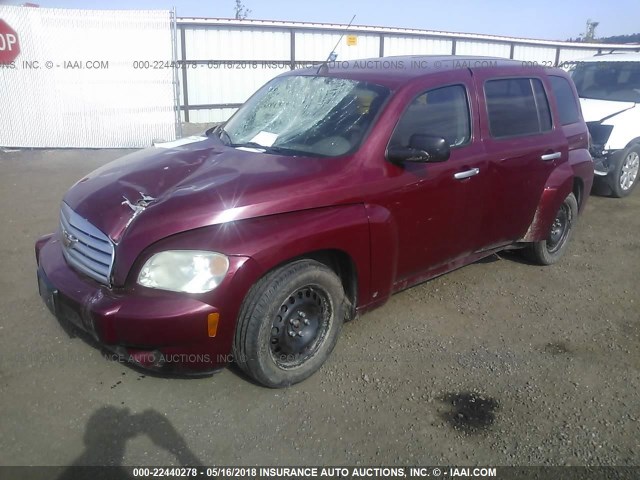 3GNDA13DX6S574407 - 2006 CHEVROLET HHR LS წითელი ფოტო 2