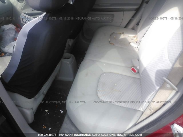 3GNDA13DX6S574407 - 2006 CHEVROLET HHR LS წითელი ფოტო 8