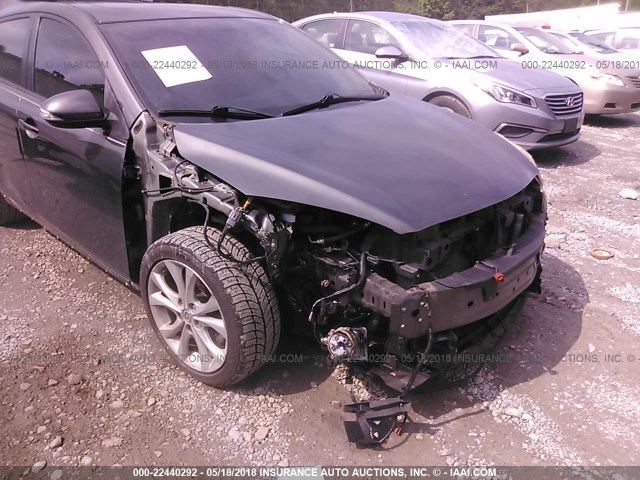 JM1BL1H51A1134775 - 2010 MAZDA 3 S GRAY photo 6