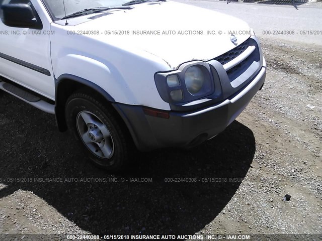 5N1ED28TX3C661800 - 2003 NISSAN XTERRA XE/SE WHITE photo 6