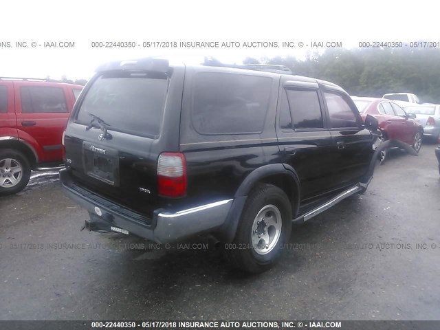 JT3GN86R2V0035364 - 1997 TOYOTA 4RUNNER SR5 BLACK photo 4