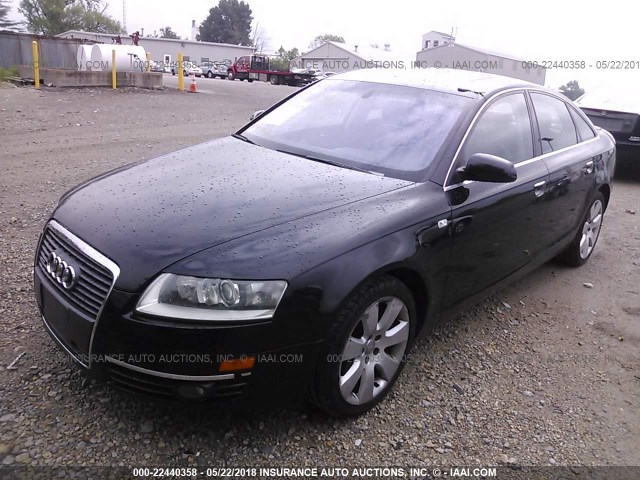 WAUDG74FX5N085845 - 2005 AUDI A6 3.2 QUATTRO BLACK photo 2