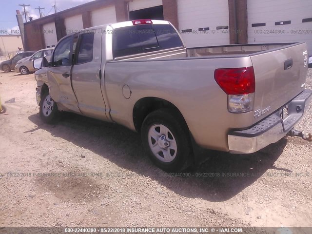 5TBBT54138S458326 - 2008 TOYOTA TUNDRA DOUBLE CAB/DOUBLE CAB SR5 GOLD photo 3