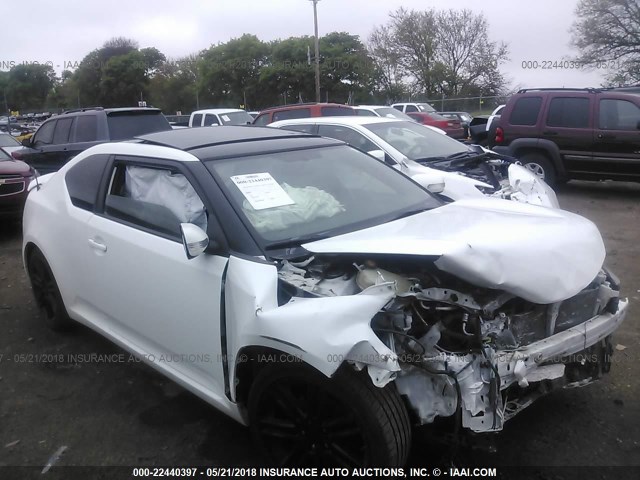 JTKJF5C79C3043501 - 2012 TOYOTA SCION TC 白色 照片 1