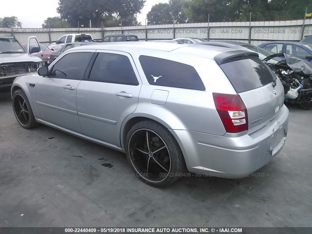 2D4FV47V46H460645 - 2006 DODGE MAGNUM SXT SILVER photo 3