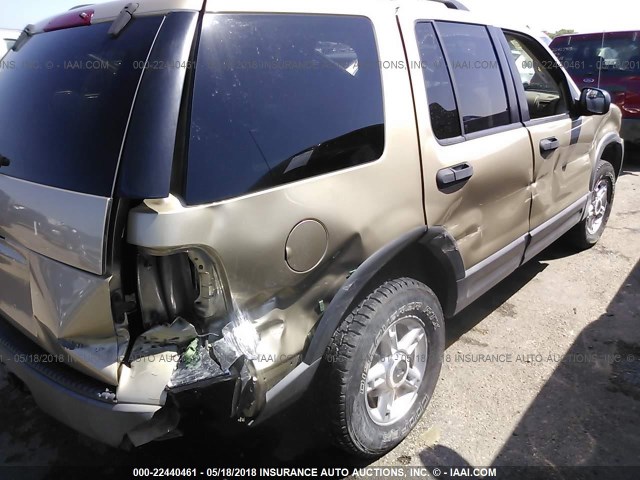 1FMZU73K23UB21378 - 2003 FORD EXPLORER XLT/XLT SPORT/NBX GOLD photo 6