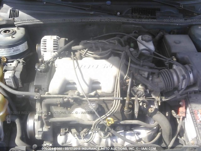 1G1NE52J53M529749 - 2003 CHEVROLET MALIBU LS 青色 照片 10