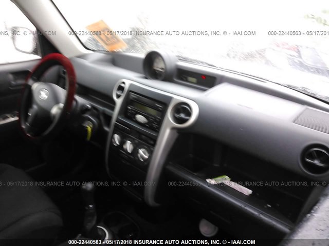 JTLKT334550179552 - 2005 TOYOTA SCION XB მუქწითელი ფოტო 5