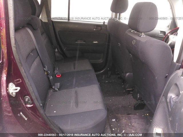 JTLKT334550179552 - 2005 TOYOTA SCION XB მუქწითელი ფოტო 8