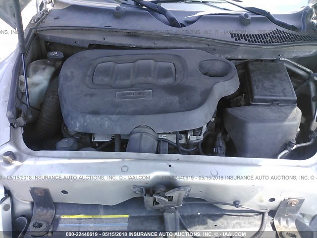 3GNDA13D06S673978 - 2006 CHEVROLET HHR LS GRAY photo 10