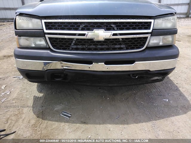 1GCEC19Z77E146882 - 2007 CHEVROLET SILVERADO C1500 CLASSIC BLUE photo 6