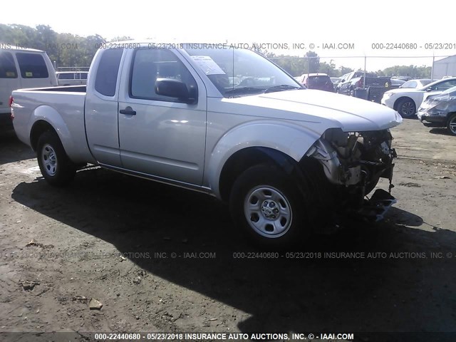 1N6BD0CT3DN760920 - 2013 NISSAN FRONTIER S/SV SILVER photo 1