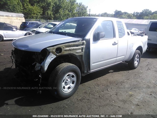 1N6BD0CT3DN760920 - 2013 NISSAN FRONTIER S/SV SILVER photo 2