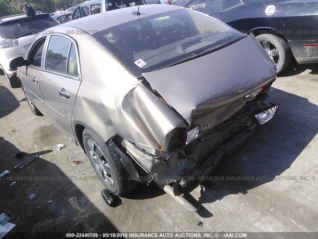 1G1ZG57B18F179755 - 2008 CHEVROLET MALIBU LS TAN photo 3