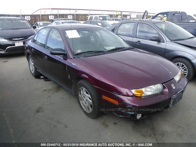 1G8ZF52812Z267999 - 2002 SATURN SL MAROON photo 1