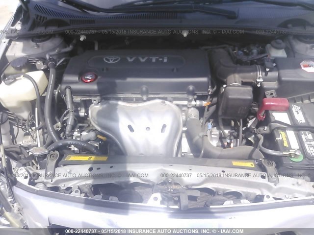 JTKDE177X70197001 - 2007 TOYOTA SCION TC 银色 照片 10