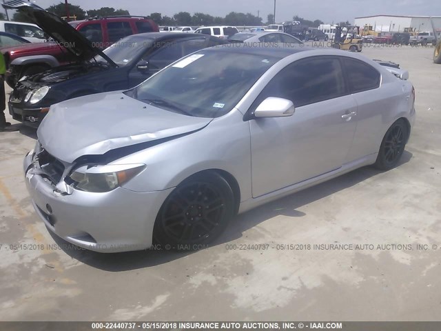 JTKDE177X70197001 - 2007 TOYOTA SCION TC 银色 照片 2