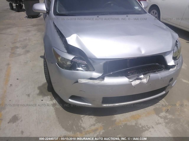 JTKDE177X70197001 - 2007 TOYOTA SCION TC 银色 照片 6