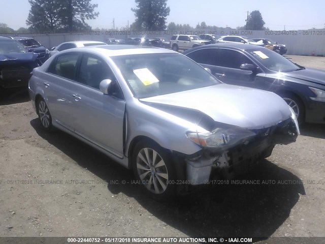 4T1BK3DB0BU380058 - 2011 TOYOTA AVALON LIMITED SILVER photo 1