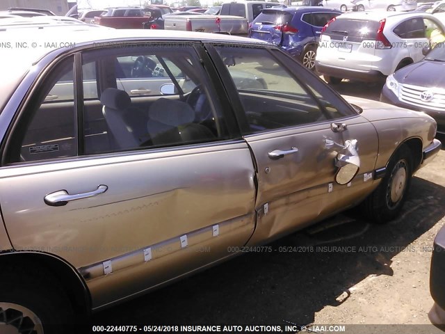 1G4HP52LXRH498463 - 1994 BUICK LESABRE CUSTOM BEIGE photo 6