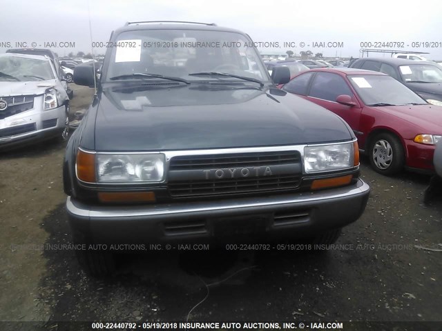 JT3DJ81W8P0014694 - 1993 TOYOTA LAND CRUISER DJ81 GREEN photo 6