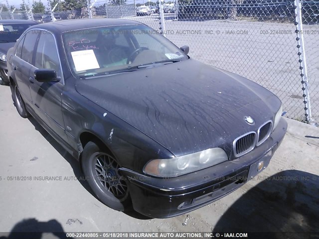 WBADT43442GZ96439 - 2002 BMW 525 I AUTOMATIC BLACK photo 1