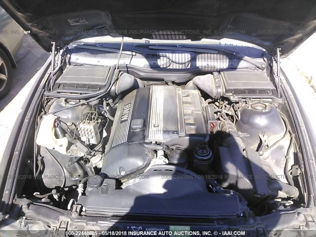 WBADT43442GZ96439 - 2002 BMW 525 I AUTOMATIC BLACK photo 10
