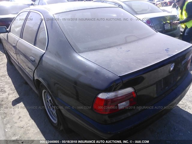WBADT43442GZ96439 - 2002 BMW 525 I AUTOMATIC BLACK photo 3
