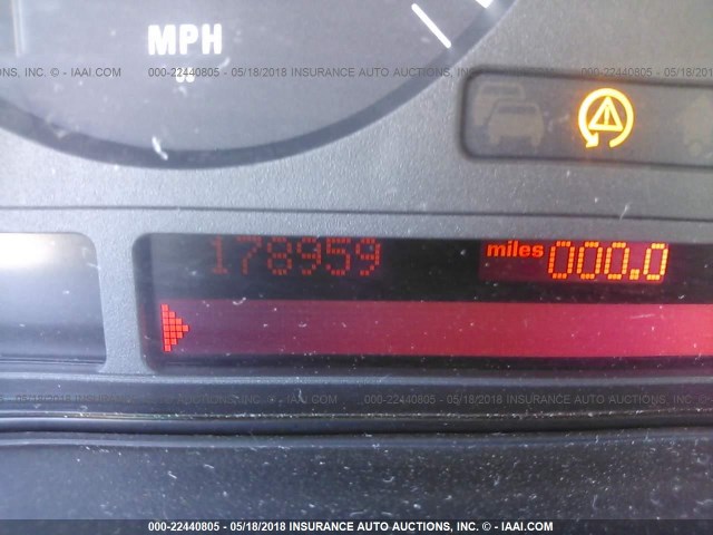 WBADT43442GZ96439 - 2002 BMW 525 I AUTOMATIC BLACK photo 7