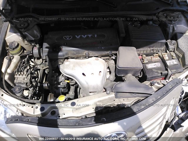 4T4BE46K28R039124 - 2008 TOYOTA CAMRY CE/LE/XLE/SE BEIGE photo 10
