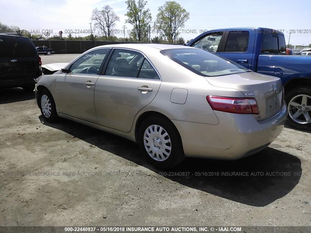 4T4BE46K28R039124 - 2008 TOYOTA CAMRY CE/LE/XLE/SE BEIGE photo 3