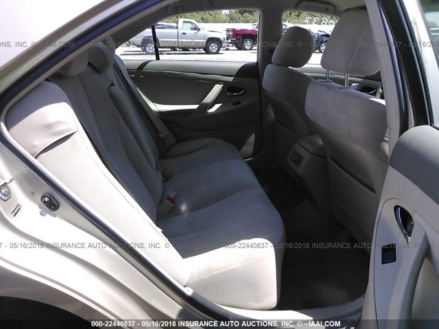 4T4BE46K28R039124 - 2008 TOYOTA CAMRY CE/LE/XLE/SE BEIGE photo 8
