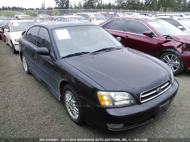 4S3BE656517213271 - 2001 SUBARU LEGACY GT LIMITED BLACK photo 1