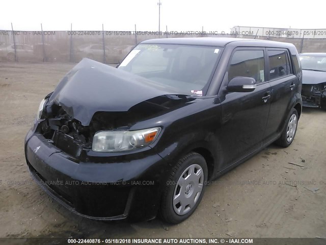 JTLKE50E091093407 - 2009 TOYOTA SCION XB Schwarz Foto 2
