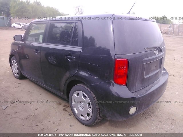 JTLKE50E091093407 - 2009 TOYOTA SCION XB Schwarz Foto 3
