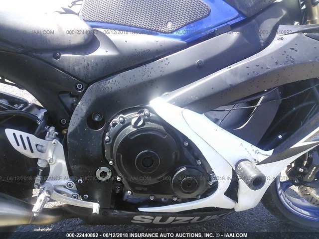 JS1GN7DA872126899 - 2007 SUZUKI GSX-R600 BLACK photo 8