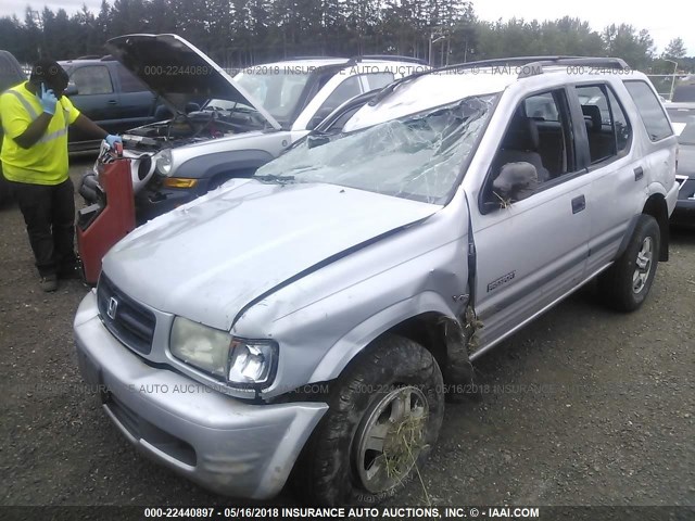 4S6CM58W6W4402570 - 1998 HONDA PASSPORT EX/LX 银色 照片 2