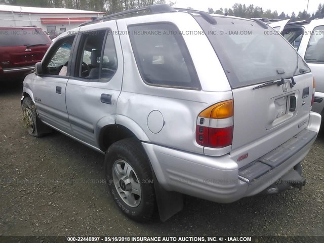 4S6CM58W6W4402570 - 1998 HONDA PASSPORT EX/LX 银色 照片 3