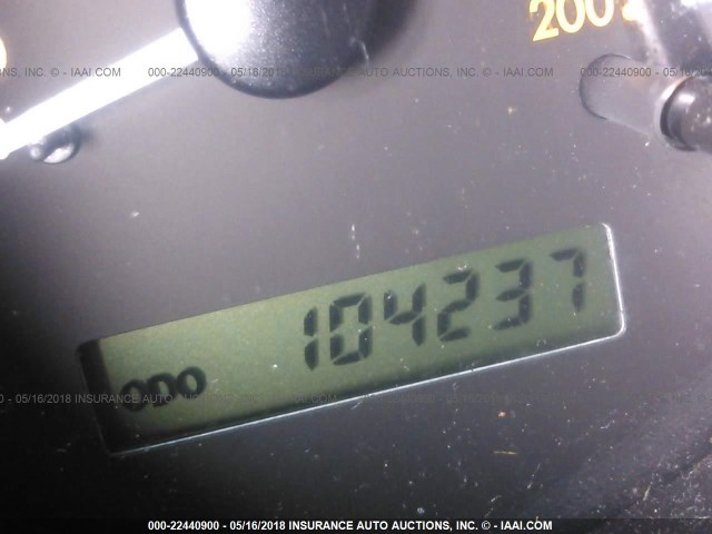 KL1TD62615B468103 - 2005 CHEVROLET AVEO LS ORANGE photo 7