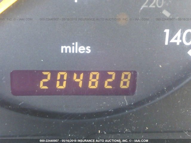 4JGAB72E51A267528 - 2001 MERCEDES-BENZ ML 430 蓝色 照片 7